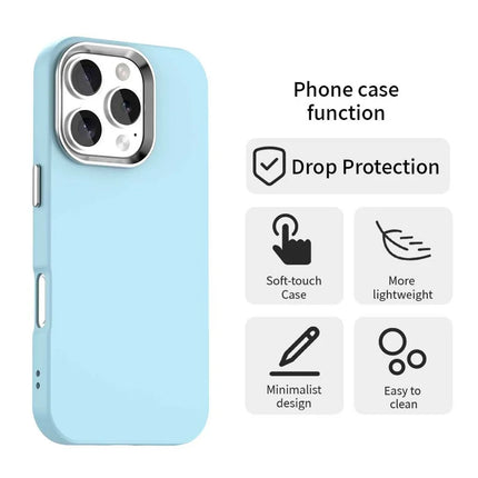 For iPhone 16 Pro Max Case TPU + TPE Anti Drop Protection Phone Cover