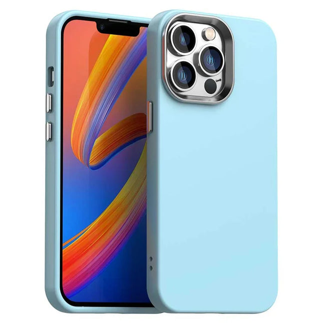 For iPhone 12 Pro Max Case TPU + TPE Anti Drop Protection Phone Cover - Blue