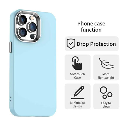 For iPhone 12 Pro Max Case TPU + TPE Anti Drop Protection Phone Cover