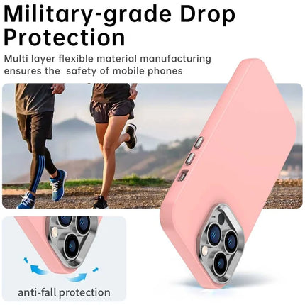 For iPhone 12 Pro Max Case TPU + TPE Anti Drop Protection Phone Cover