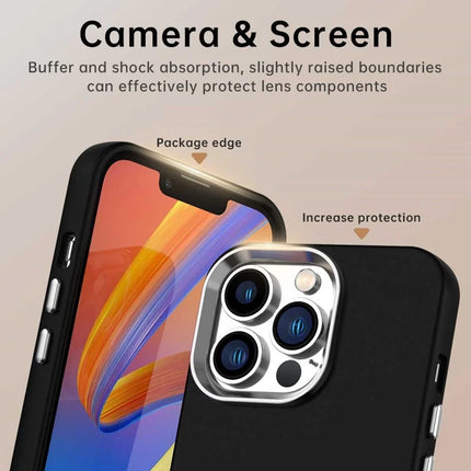 For iPhone 12 Pro Max Case TPU + TPE Anti Drop Protection Phone Cover