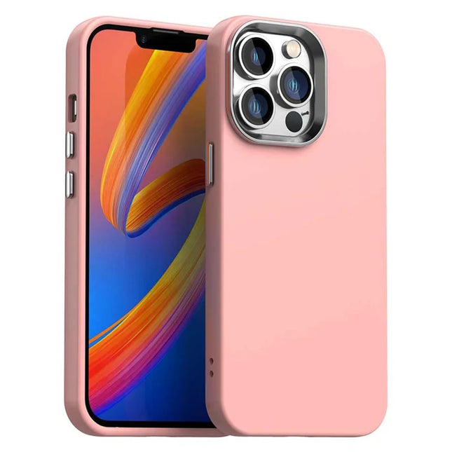 For iPhone 13 Pro Max Case TPU + TPE Anti Drop Protection Phone Cover - Pink