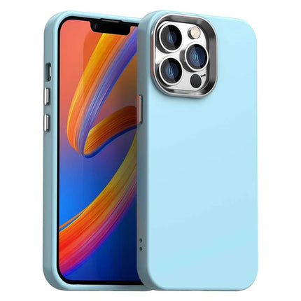 For iPhone 13 Pro Max Case TPU + TPE Anti Drop Protection Phone Cover - Blue