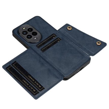 For Huawei nova 13 Pro 5G Case with Card Slots Kickstand Leather + TPU Phone Cover