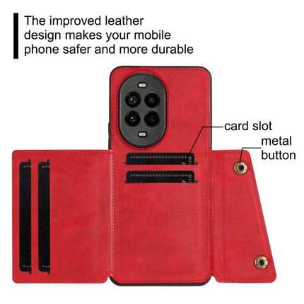 For Huawei nova 13 Pro 5G Case with Card Slots Kickstand Leather + TPU Phone Cover