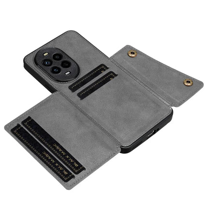 For Huawei nova 13 Pro 5G Case with Card Slots Kickstand Leather + TPU Phone Cover