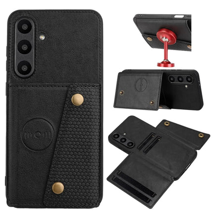 For Samsung Galaxy A36 5G Case with Card Slots Kickstand Leather + TPU Phone Cover