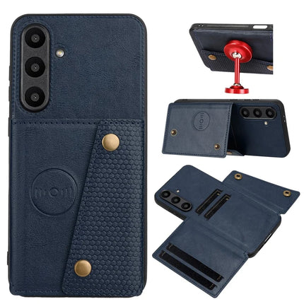 For Samsung Galaxy A36 5G Case with Card Slots Kickstand Leather + TPU Phone Cover