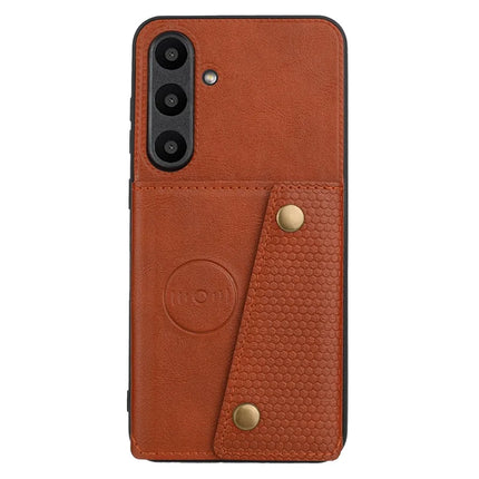 For Samsung Galaxy A36 5G Case with Card Slots Kickstand Leather + TPU Phone Cover