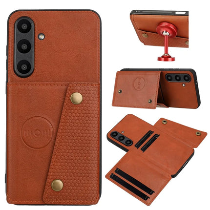 For Samsung Galaxy A36 5G Case with Card Slots Kickstand Leather + TPU Phone Cover