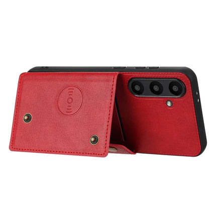 For Samsung Galaxy A36 5G Case with Card Slots Kickstand Leather + TPU Phone Cover