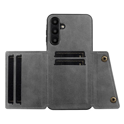 For Samsung Galaxy A56 5G Case with Card Slots Kickstand Leather + TPU Phone Cover