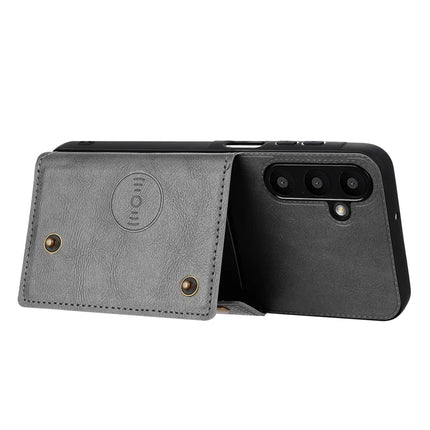 For Samsung Galaxy A56 5G Case with Card Slots Kickstand Leather + TPU Phone Cover