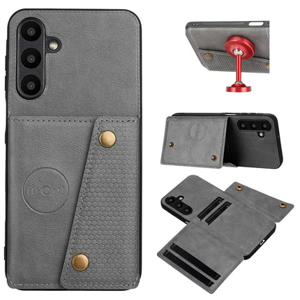 For Samsung Galaxy A56 5G Case with Card Slots Kickstand Leather + TPU Phone Cover