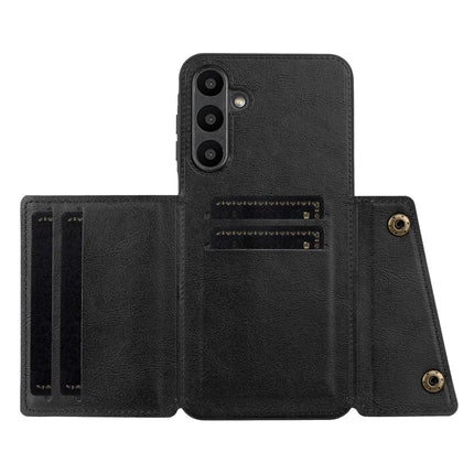 For Samsung Galaxy A56 5G Case with Card Slots Kickstand Leather + TPU Phone Cover