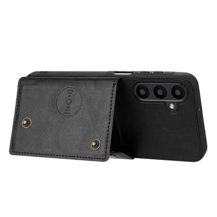 For Samsung Galaxy A56 5G Case with Card Slots Kickstand Leather + TPU Phone Cover