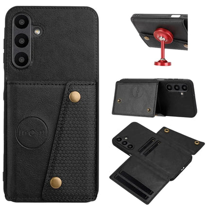 For Samsung Galaxy A56 5G Case with Card Slots Kickstand Leather + TPU Phone Cover