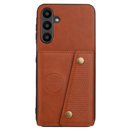 For Samsung Galaxy A56 5G Case with Card Slots Kickstand Leather + TPU Phone Cover