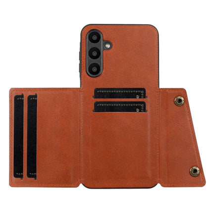 For Samsung Galaxy A56 5G Case with Card Slots Kickstand Leather + TPU Phone Cover