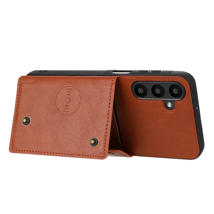 For Samsung Galaxy A56 5G Case with Card Slots Kickstand Leather + TPU Phone Cover
