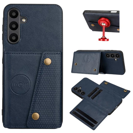 For Samsung Galaxy A56 5G Case with Card Slots Kickstand Leather + TPU Phone Cover