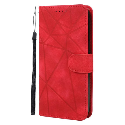 For OnePlus Nord CE4 5G / Oppo K12x 5G (China) Stand Case Line Pattern Leather Phone Cover