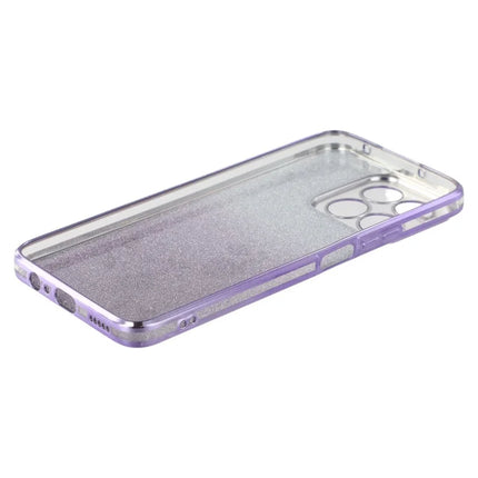 KADEM For Honor Play 60 Plus 5G Case Ring Kickstand TPU Flowers Phone Cover Gradient Glitter