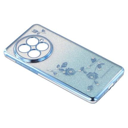 KADEM For OnePlus 13 Case Flower Pattern TPU Gradient Phone Cover with Lanyards