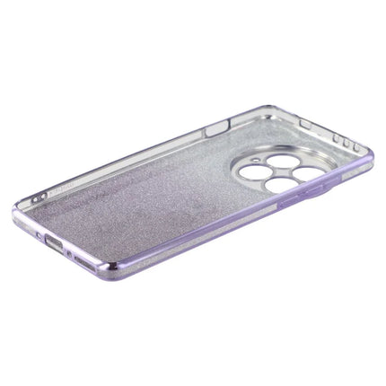 KADEM For OnePlus 13 Case Ring Kickstand TPU Flowers Phone Cover Gradient Glitter