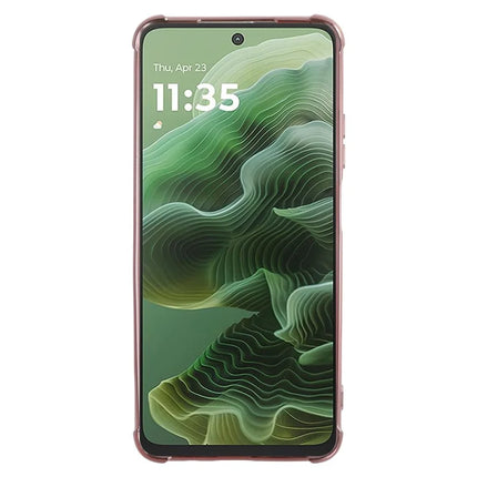 KADEM For Motorola Moto G35 5G Case Flower TPU Flexible Gradient Phone Cover