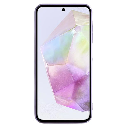KADEM For Samsung Galaxy A36 5G Case Ring Kickstand TPU Flowers Phone Cover Gradient Glitter