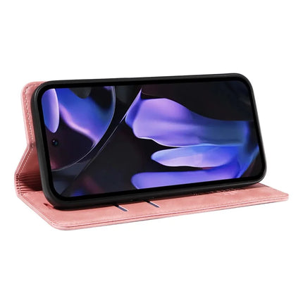 BETOPNICE 003 For Google Pixel 9a Wallet Case Leather Phone Cover with Stand
