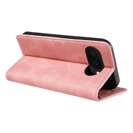 BETOPNICE 003 For Google Pixel 9a Wallet Case Leather Phone Cover with Stand