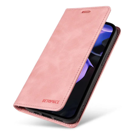 BETOPNICE 003 For Google Pixel 9a Wallet Case Leather Phone Cover with Stand