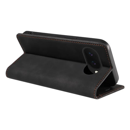 BETOPNICE 003 For Google Pixel 9a Wallet Case Leather Phone Cover with Stand