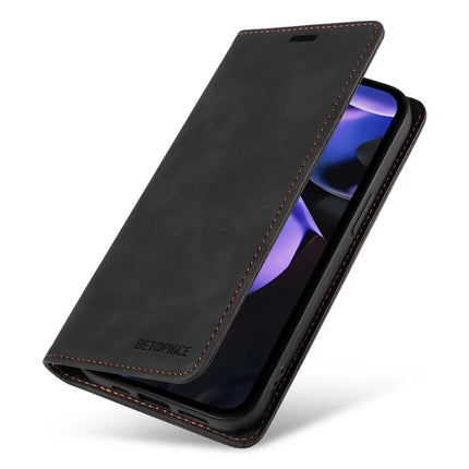BETOPNICE 003 For Google Pixel 9a Wallet Case Leather Phone Cover with Stand