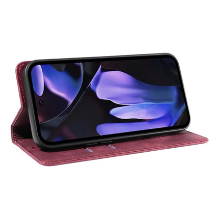 BETOPNICE 003 For Google Pixel 9a Wallet Case Leather Phone Cover with Stand