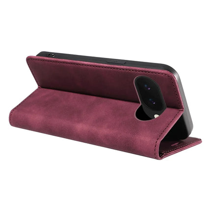 BETOPNICE 003 For Google Pixel 9a Wallet Case Leather Phone Cover with Stand