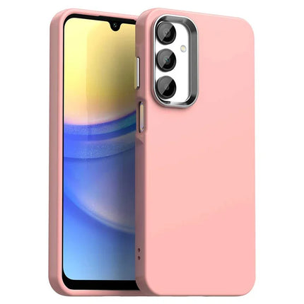 For Samsung Galaxy A55 5G Case TPU + TPE Anti Drop Protection Phone Cover - Pink