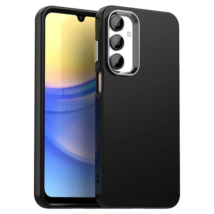 For Samsung Galaxy A55 5G Case TPU + TPE Anti Drop Protection Phone Cover - Black