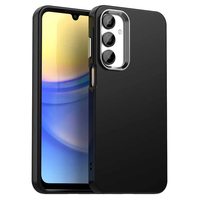 For Samsung Galaxy A55 5G Case TPU + TPE Anti Drop Protection Phone Cover - Black