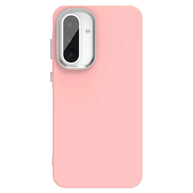 For Samsung Galaxy A36 5G / A56 5G Case TPU + TPE Anti Drop Protection Phone Cover - Pink