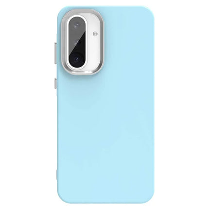 For Samsung Galaxy A36 5G / A56 5G Case TPU + TPE Anti Drop Protection Phone Cover - Blue
