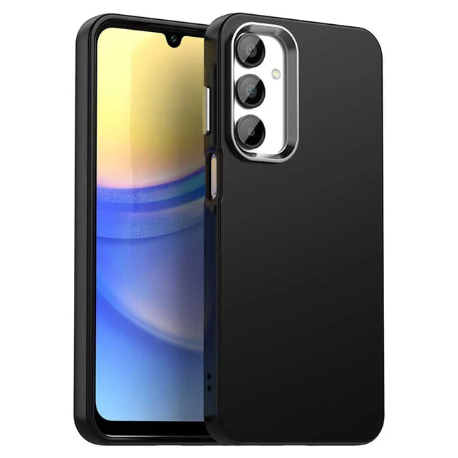 For Samsung Galaxy A16 5G / A16 4G Case TPU + TPE Anti Drop Protection Phone Cover - Black