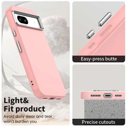 For Google Pixel 8a Case TPU + TPE Anti Drop Protection Phone Cover