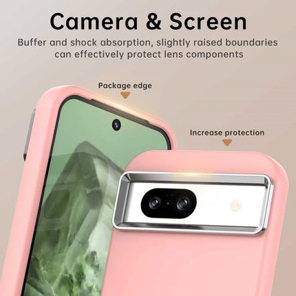 For Google Pixel 8a Case TPU + TPE Anti Drop Protection Phone Cover