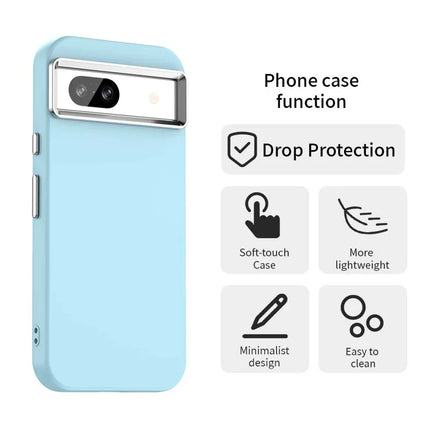 For Google Pixel 8a Case TPU + TPE Anti Drop Protection Phone Cover