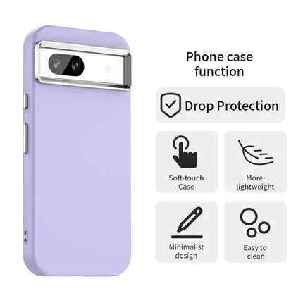 For Google Pixel 8a Case TPU + TPE Anti Drop Protection Phone Cover