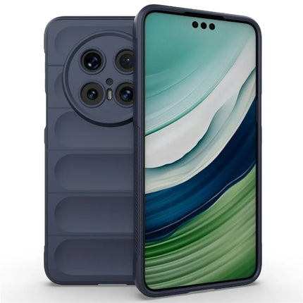 For Huawei Mate 70 Pro+  /  Mate 70 Pro Case Anti-Drop Soft TPU Rugged Phone Back Cover - Dark Blue