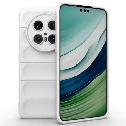 For Huawei Mate 70 Pro+  /  Mate 70 Pro Case Anti-Drop Soft TPU Rugged Phone Back Cover - White
